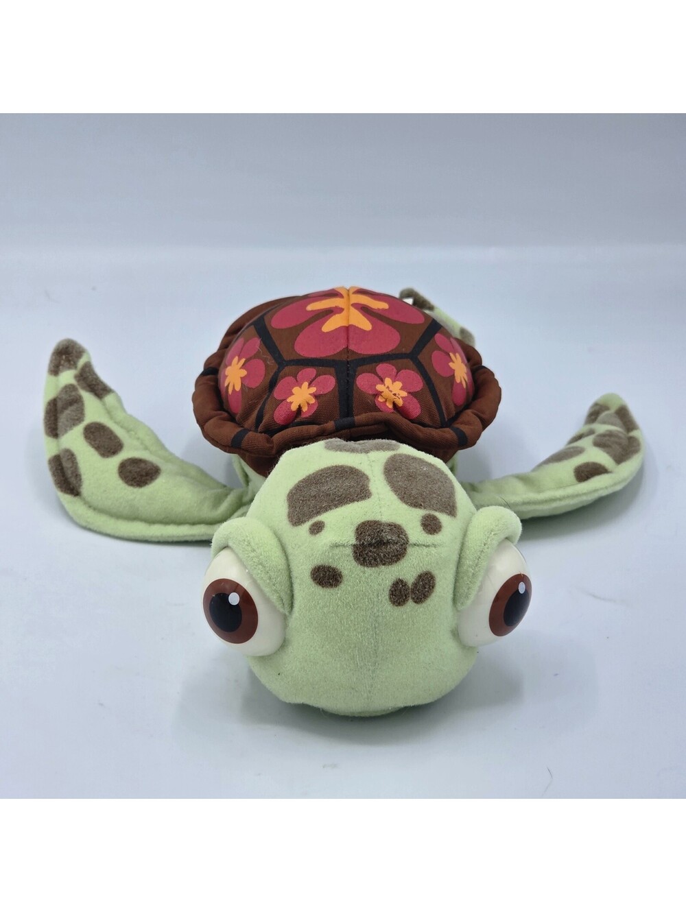 Disney Finding Nemo Squirt Sea Turtle Plush Toy from 2002 10 Inch